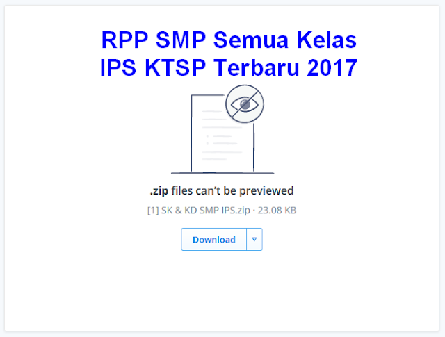 RPP SMP Semua Kelas IPS KTSP