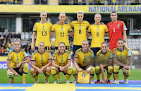 SELECCIÓN DE SUECIA FEMENINA. Temporada 2023-24. Amanda Ilestedt, Stina Blackstenius, Lina Hurtig, Magdalena Eriksson, Zećira Mušović. Nathalie Björn, Jonna Andersson, Elin Rubensson, Kosovare Asllani, Filippa Angeldal, Johanna Rytting Kaneryd. SELECCIÓN DE SUECIA FEMENINA 2 🆚 SELECCIÓN DE ESPAÑA FEMENINA 3 Viernes 22/09/2023, 18:30 horas. Liga de Naciones Femenina de la UEFA, Grupo D, jornada 1. Gotemburgo, Suecia, estadio Gamla Ullevi: 16.114 espectadores. GOLES: ⚽1-0: 23’, Magdalena Eriksson. ⚽1-1: 37’, Athenea del Castillo. ⚽1-2: 77’, Eva Navarro. ⚽2-2: 82’, Lina Hurtig. ⚽2-3: 90+6’, Mariona Caldentey, de penalti.