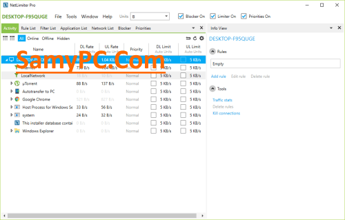 NetLimiter Pro Enterprise Free Download Full Latest Version