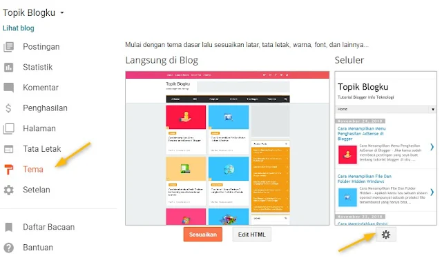 Cara Menonaktifkan Tampilan Versi Seluler di Blogger Cara Menonaktifkan Tampilan Versi Seluler di Blogger