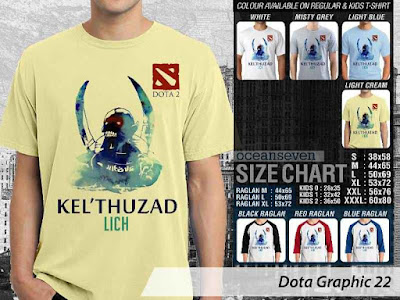 T shirt Dota 2 Lich King 