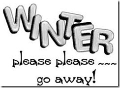 Winter go away