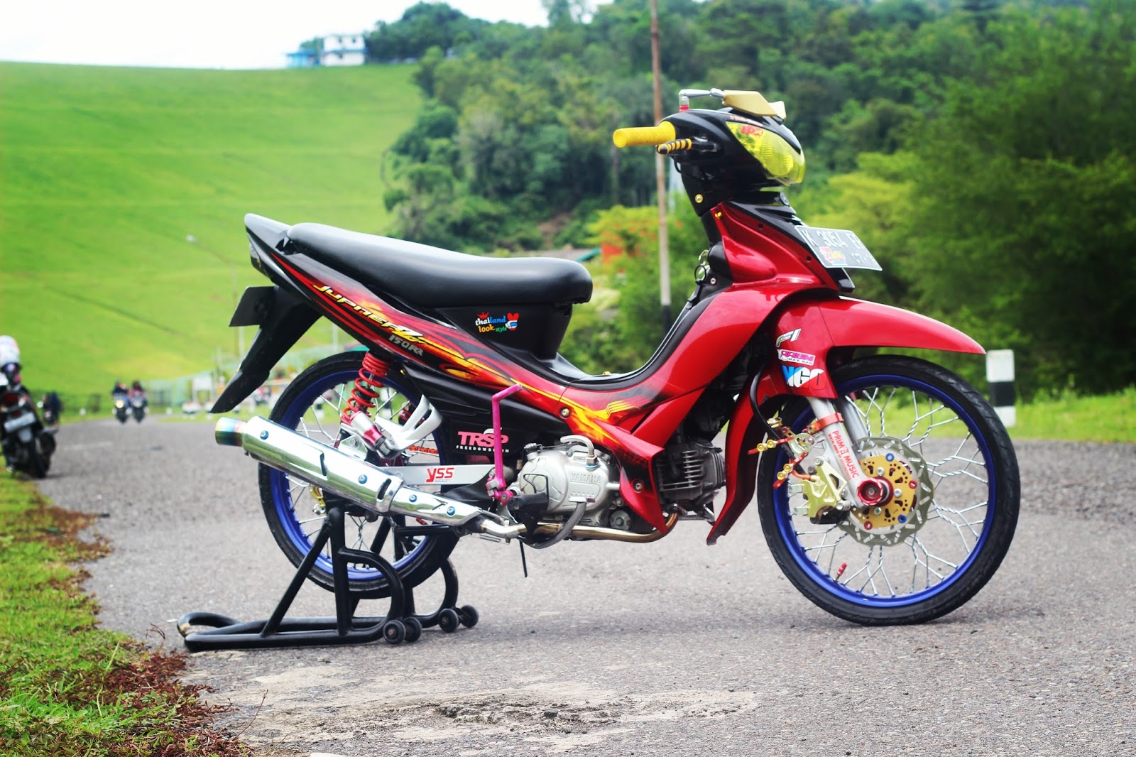 Modifikasi Motor Jupiter Z Biar Ganteng 2017