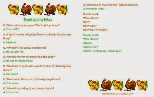 Unique Thanksgiving Jokes For Kids