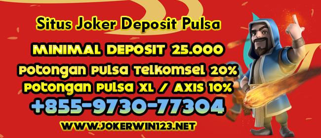 Game Slot Online Terbaik Deposit Pulsa - Jokerwin123.net