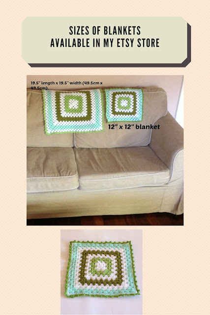 crochet granny square blanket