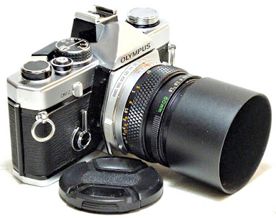 Olympus OM-2 35mm SLR Film Camera Kit #434 1