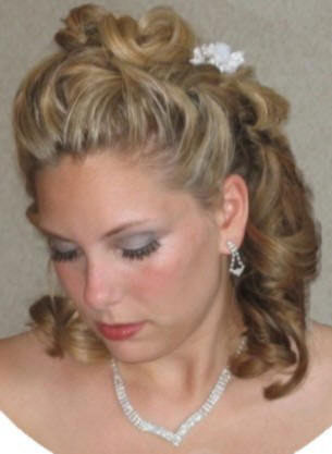 half up half down wedding hairstyles