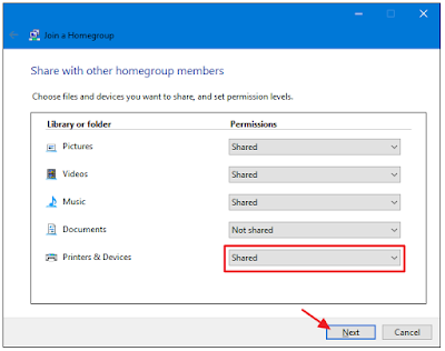 Cara Membuat Share Printer Ke Jaringan Homegroup di Windows 7, 8, atau 10