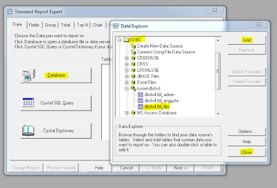 Crystal Report - Membuat Laporan Data Film Rental DVD VB 6.0 MySQL