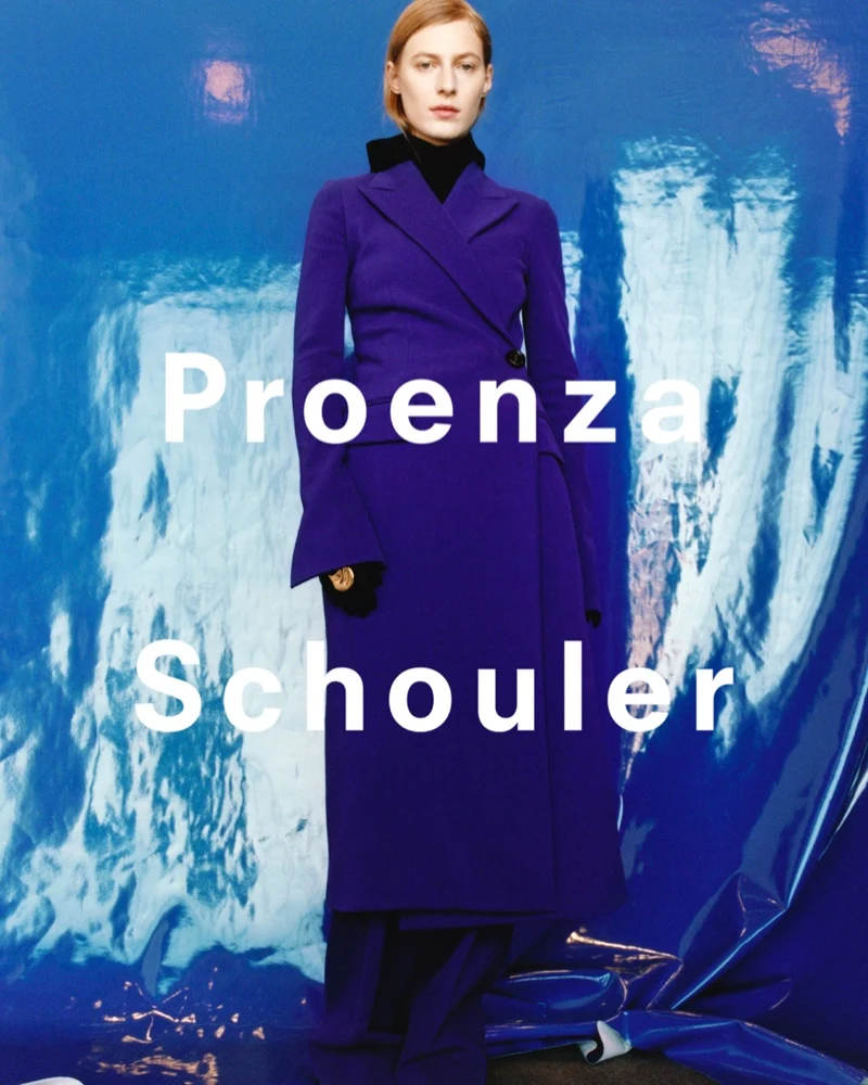 Julia Nobis fronts Proenza Schouler fall-winter 2022 campaign