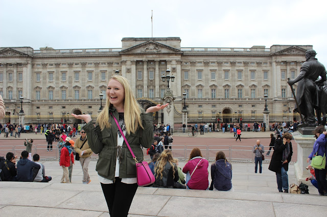 Stephanie Kamp Blogger Military Inspired Jacket in London