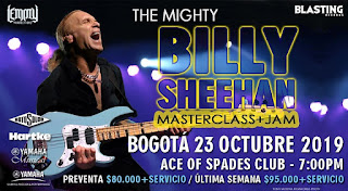 Billy Sheehan en Vivo 2019 | Clínica de Bajo