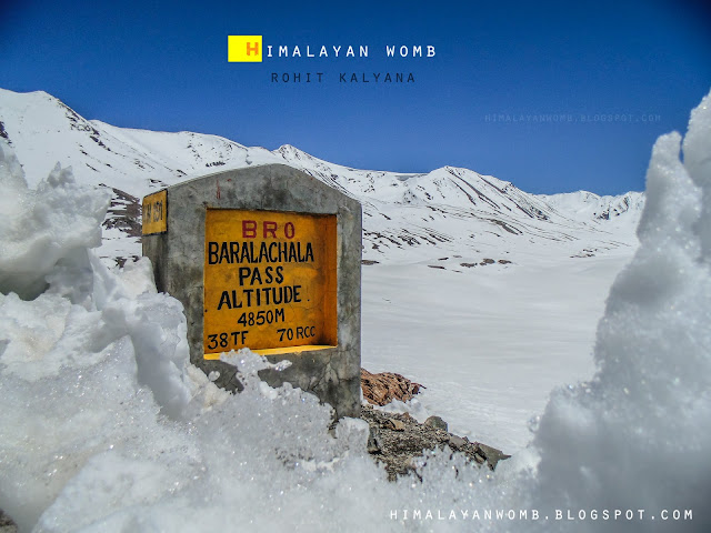 Baralacha La, Manali-leh highway