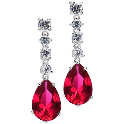 Red earrings pitures-2