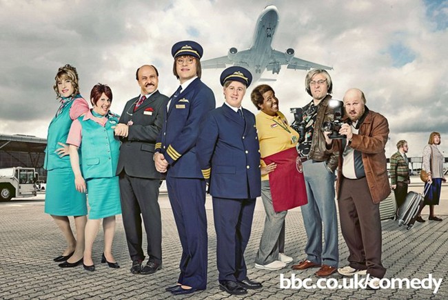 their new BBC comedy Come Fly With Me set in an airport and following 