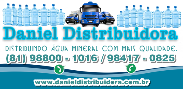 Distribuidora de Água Mineral em Caetés 1 e 2 - PE