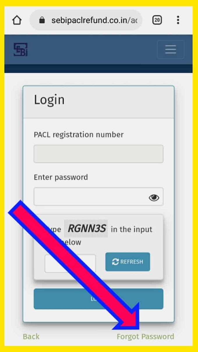 Pacl ka Password Kaise Change Kare | How To Change Sebi Refund Registration Password 