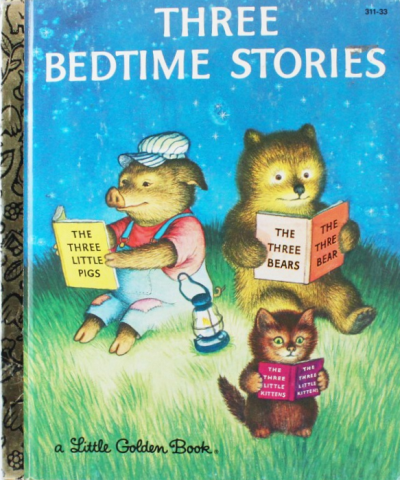 Rare: Three Bedtime Stories (Little Golden Book)
