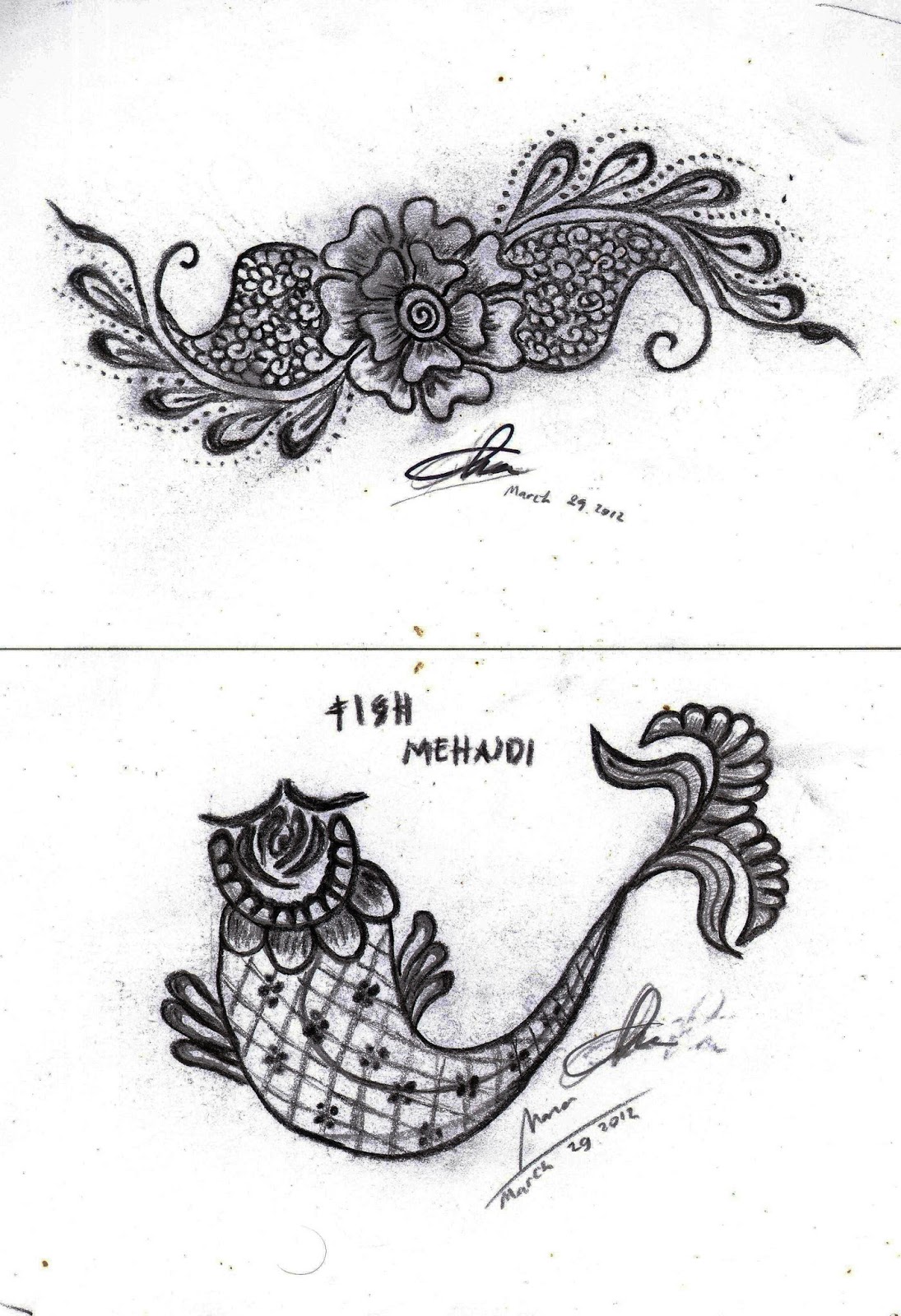 NANA HENNA ( UNGARAN-SEMARANG ): HENNA DESIGN ON PAPER by 