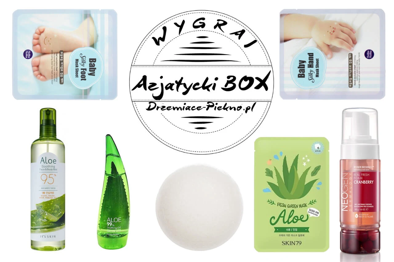 Wygraj Azjatycki Box kosmetyków! | Its Skin, Holika Holika, Skin 79, Missha, Neogen