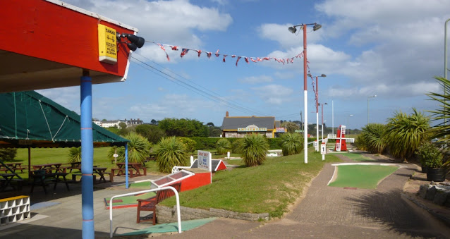 The Arnold Palmer Putting Course in Exmouth