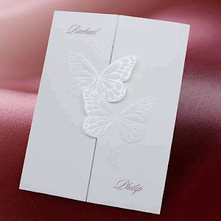 Tarjetas de Boda con Mariposas, parte 1