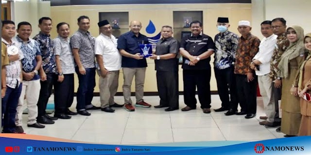 Perumda Air Minum Kota Padang di Datangi Rombongan dari Pasaman Barat