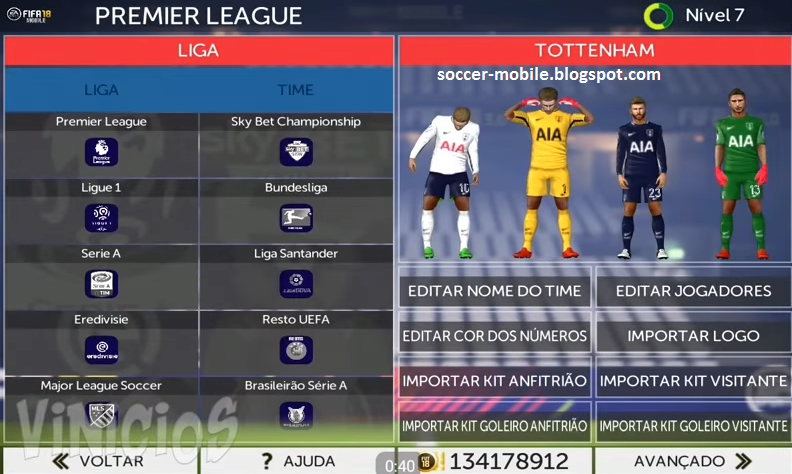 Download FTS Mod FIFA 18 3.0 Apk Data Obb | Soccer Mobile