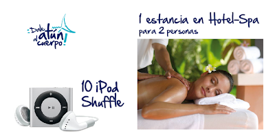 premios iPod Shuffle estancia de una noche en un Hotel-Spa promocion Dale atun al cuerpo de interatun 