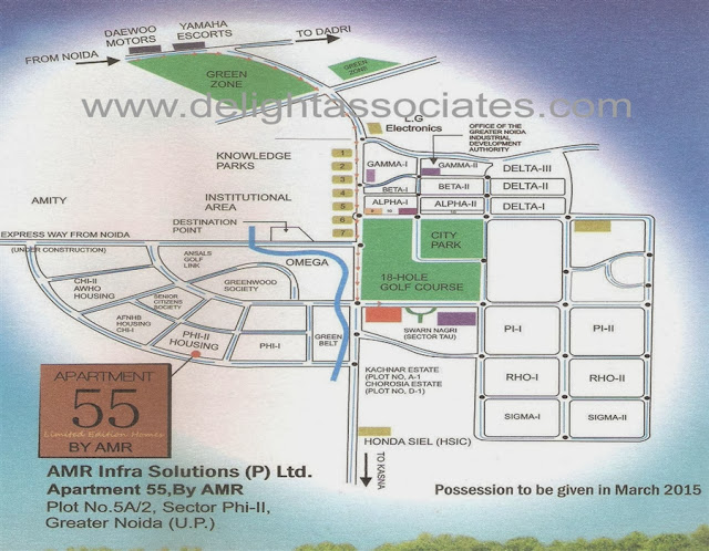 Apartment 55 Greater Noida Site Plan