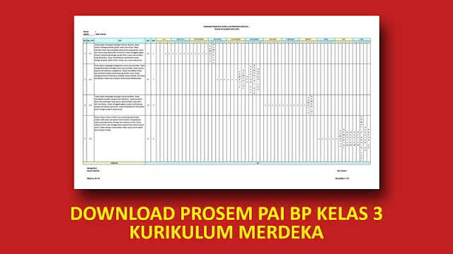 Download Prosem PAI Kelas 4 Kurikulum Merdeka