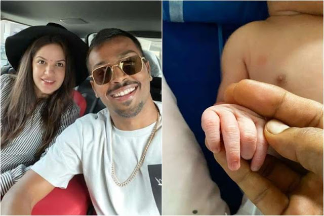 Hardik Pandya Welcomes Baby Boy with Natasa Stankovic, See Pic