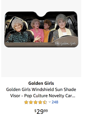 Betty White sun visor