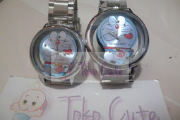 Gambar Jam Tangan Couple Doraemon