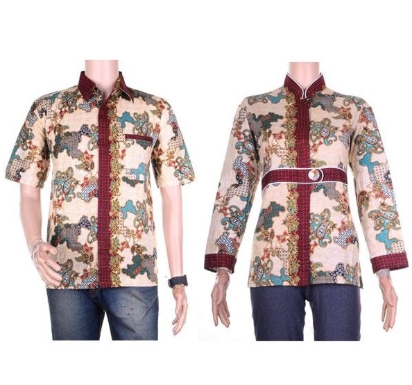 10 Model  Baju  Batik  Couple  Untuk Pesta  Trend Terkini