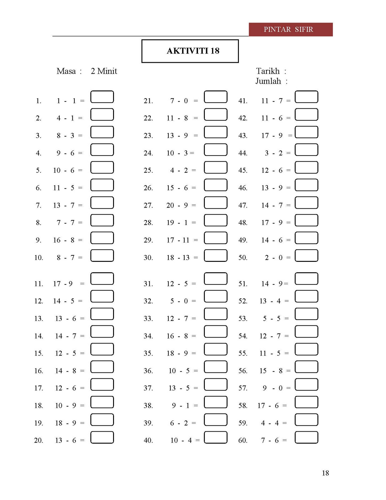 KOLEKSI BAHAN MATEMATIK  BENTUK DAN RUANG