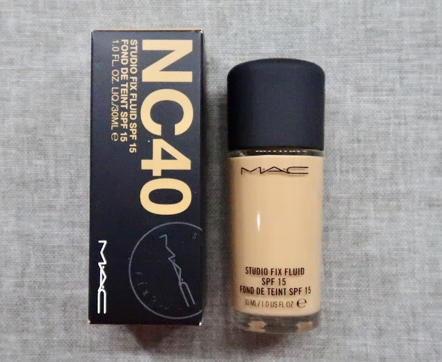 MAC Cosmetics Studio Fix Fluid Foundation NC40 review morena filipina beauty blog