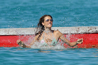 Alessandra Ambrosio Hot Mini Bikini Pictures