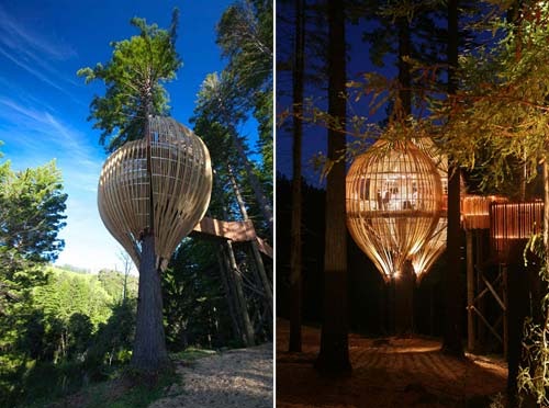 Interiors World: Yellow Treehouse Restaurant Australia by Pacific