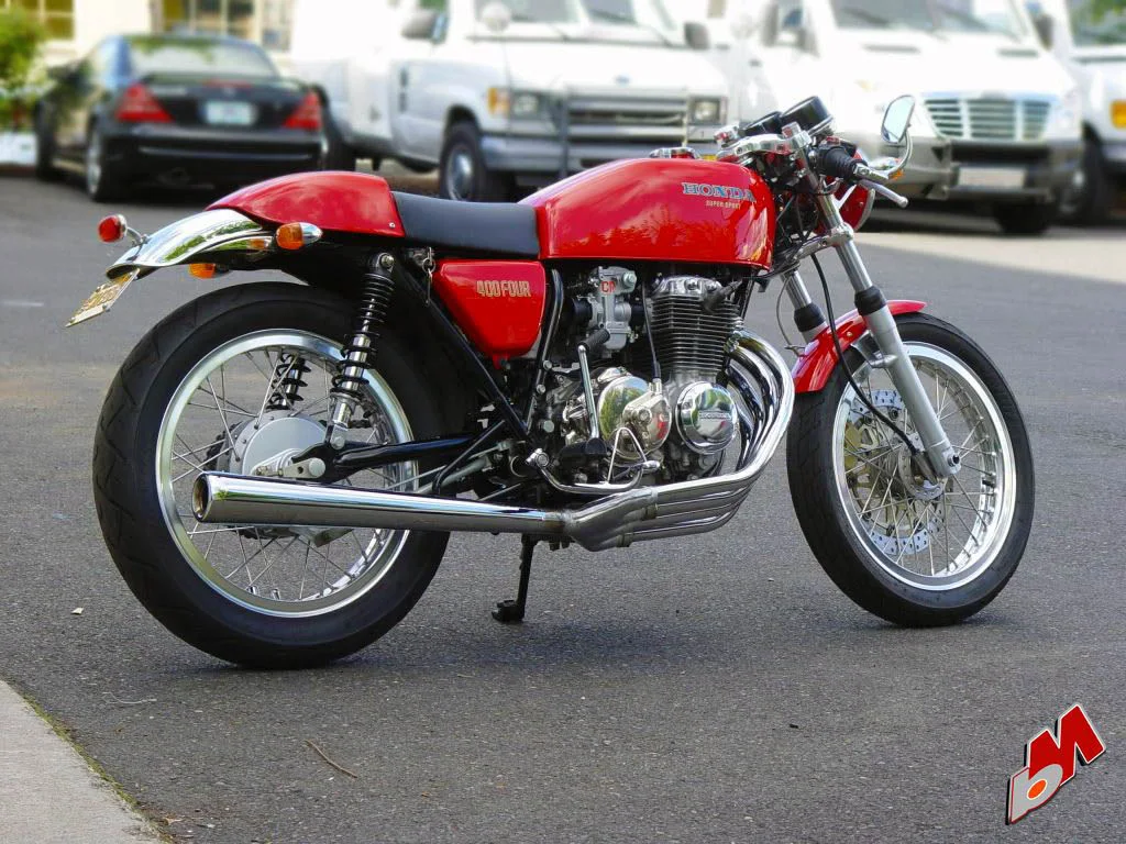 Custom Honda CB400F Cafe Cacer