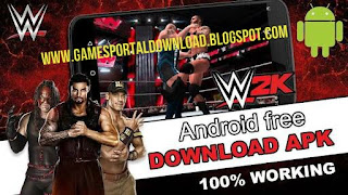 Free Download WWE 2K Apk + Data Obb For Android 