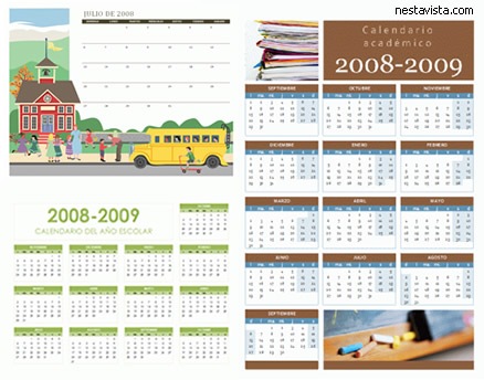 calendarios 2010