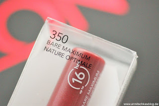 Review: REVLON ColorStay Overtime Lipcolor 350 - www.annitschksablog.de