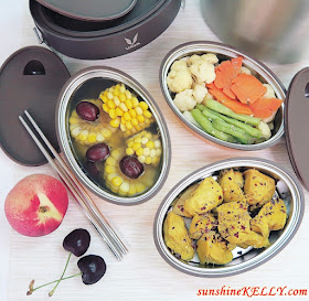 Healthy Meals with VAYA Tyffyn Vacuum Insulated Lunchbox