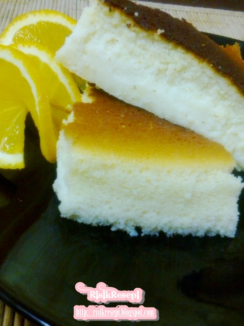 Risik Resepi: KEK KEJU / CHEESE CAKE