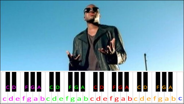 Dynamite by Taio Cruz Piano / Keyboard Easy Letter Notes for Beginners