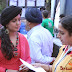Discussion between Harshdeep Kaur and M.D Apoorva Bajaj before the performance ..
