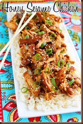 honey seseme chicken