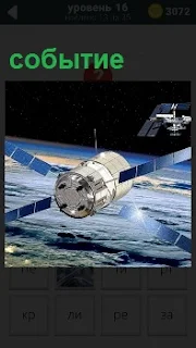 Направление космического корабля к орбитальной станции является событием 